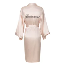 Свадебное платье невесты, одежда для сна, одежда для дома, изысканное женское кимоно с вышивкой, повседневное мягкое атласное женское банное платье