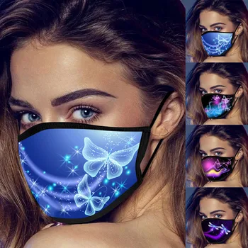 

máscara mascarilla Fast delivery Headband 1pc Mouth Masks For Dust’ Protection Anti-Face Mask Washable Earloop Mask маска #21