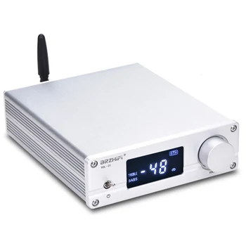 

BRZHIFI O VOL-01 Remote Control Volume Preamplifier Bluetooth 5.0 Power Amplifier EU Plug