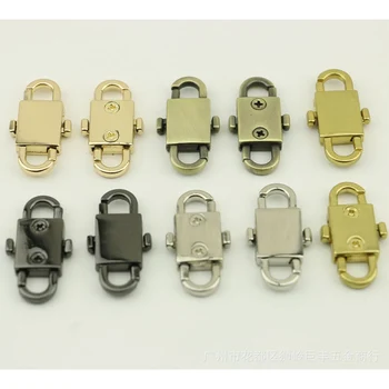 

Double-head adjusting button Adjustable Metal Buckles for Chain Strap Bag Shorten Shoulder Crossbody Bags Hardware Accessories