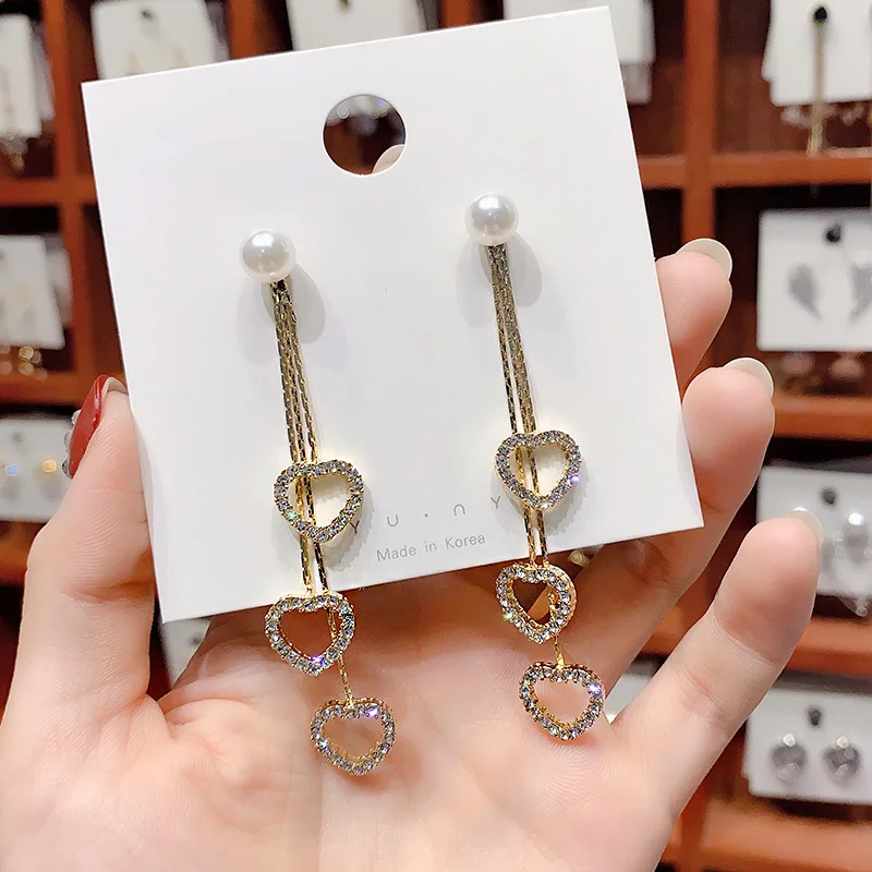 

more tassel pendant temperament earrings fashion earrings female Feminine earring temperament jewelry oorbellen hangers