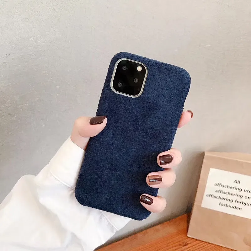 Чистый цвет примените индивидуальный apple iPhone11 чехол pro Max камуфляжная посылка анти-осенний защитный чехол - Цвет: blue