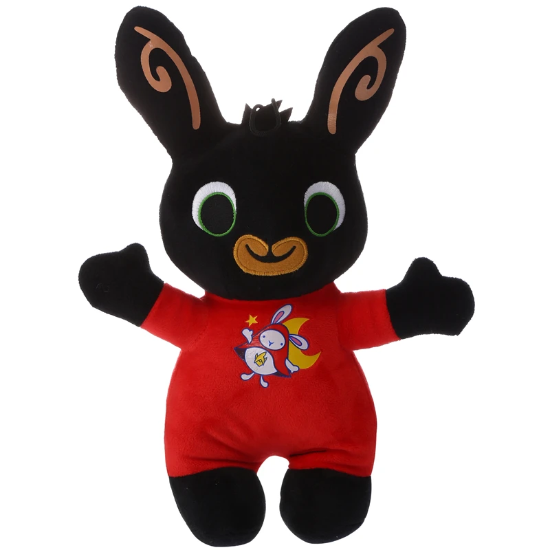30cm Red Bing Bing кролик, плюшевая кукла игрушки Hoppity Сула-флоп кролика Bing фильм Мягкие плюшевые игрушки для детей, подарки на день рождения - Цвет: 30cm Red Bing
