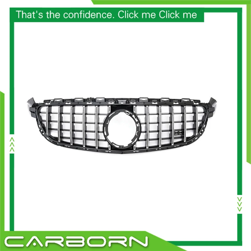 

2019-на новый передний бампер для Mercedes Benz C-Class W205 C63 GT Sport, гоночная решетка для версии AMG