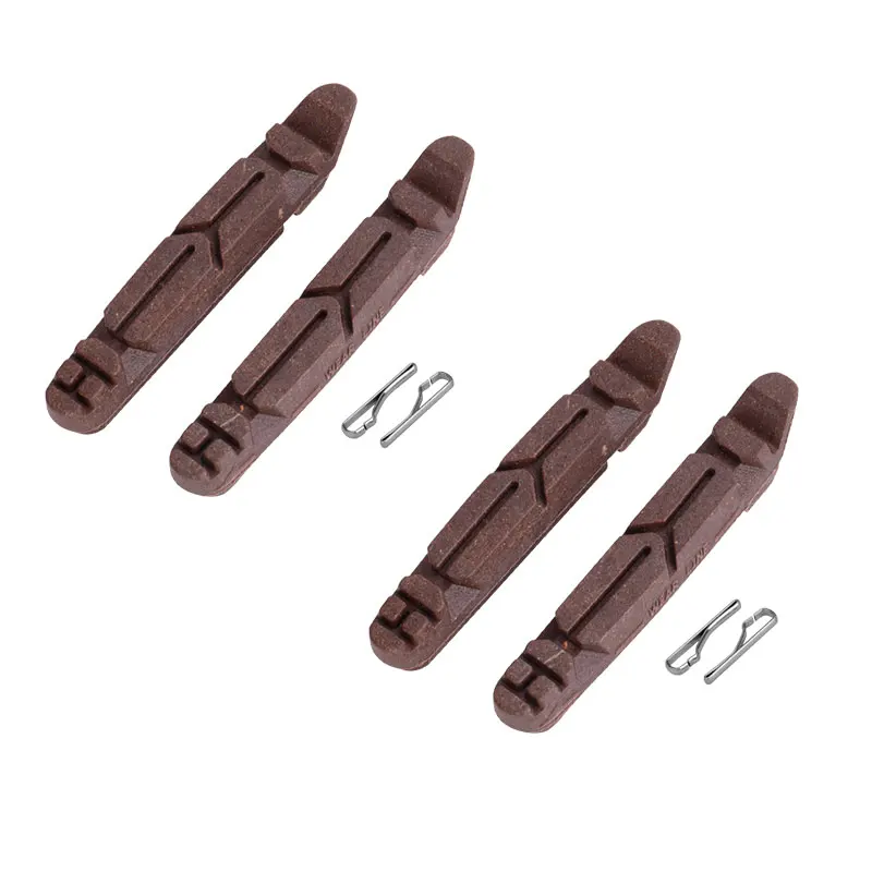 2 Pair BRK014 Brown Deemount 1/2/4/6/10 пар карбоновых тормозных колодок дорога тормозной суппорт для велосипеда торможения вставки низкий износ на разрыв низкая Шум любую погоду Применение BRK-014 - Цвет: 2 Pair BRK014 Brown