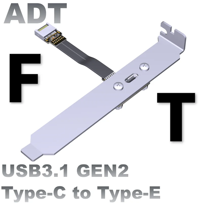 Внутренний адаптер USB 3 1/3 2 типа C папа-Мама е | Компьютеры и офис