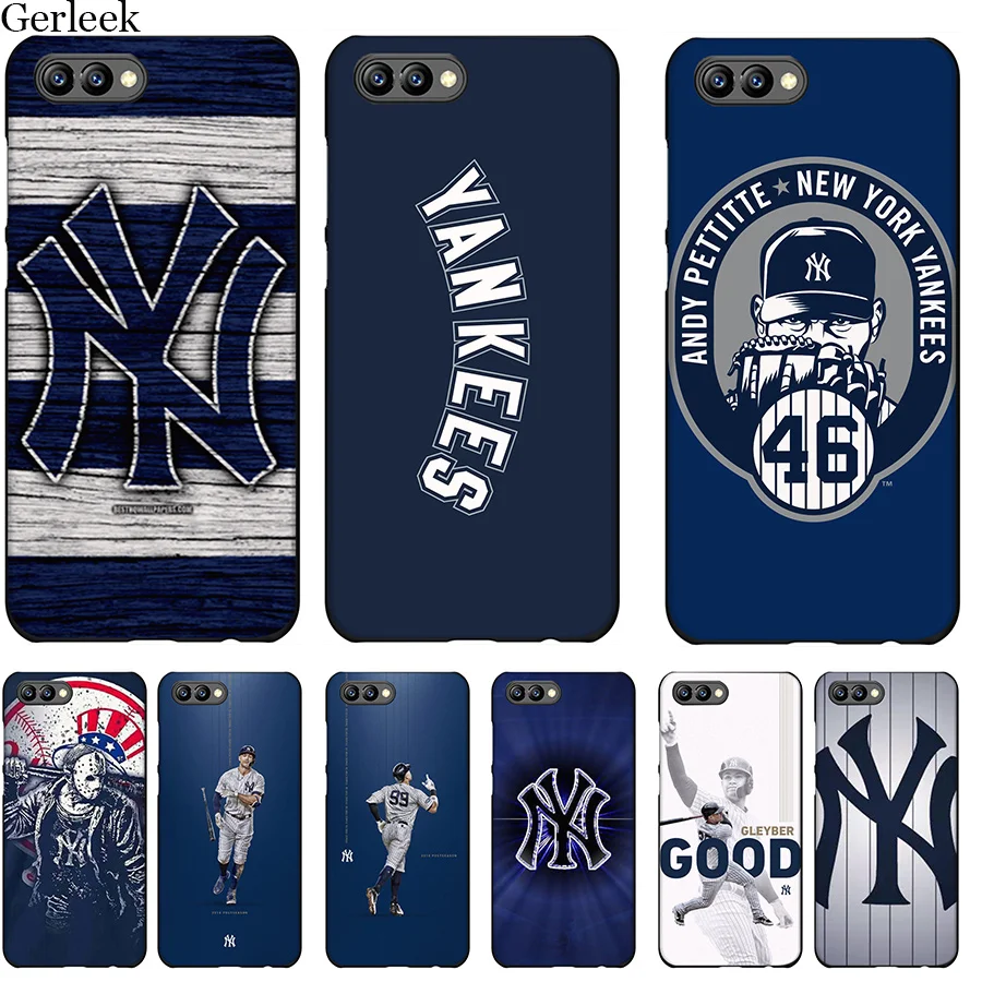 

Tpu Cell Phone Case New York Yankees For Huawei Honor 6A 7X 7A 7C 8 8X 8C 9 Note 10 P30 Lite Pro Cover Shell