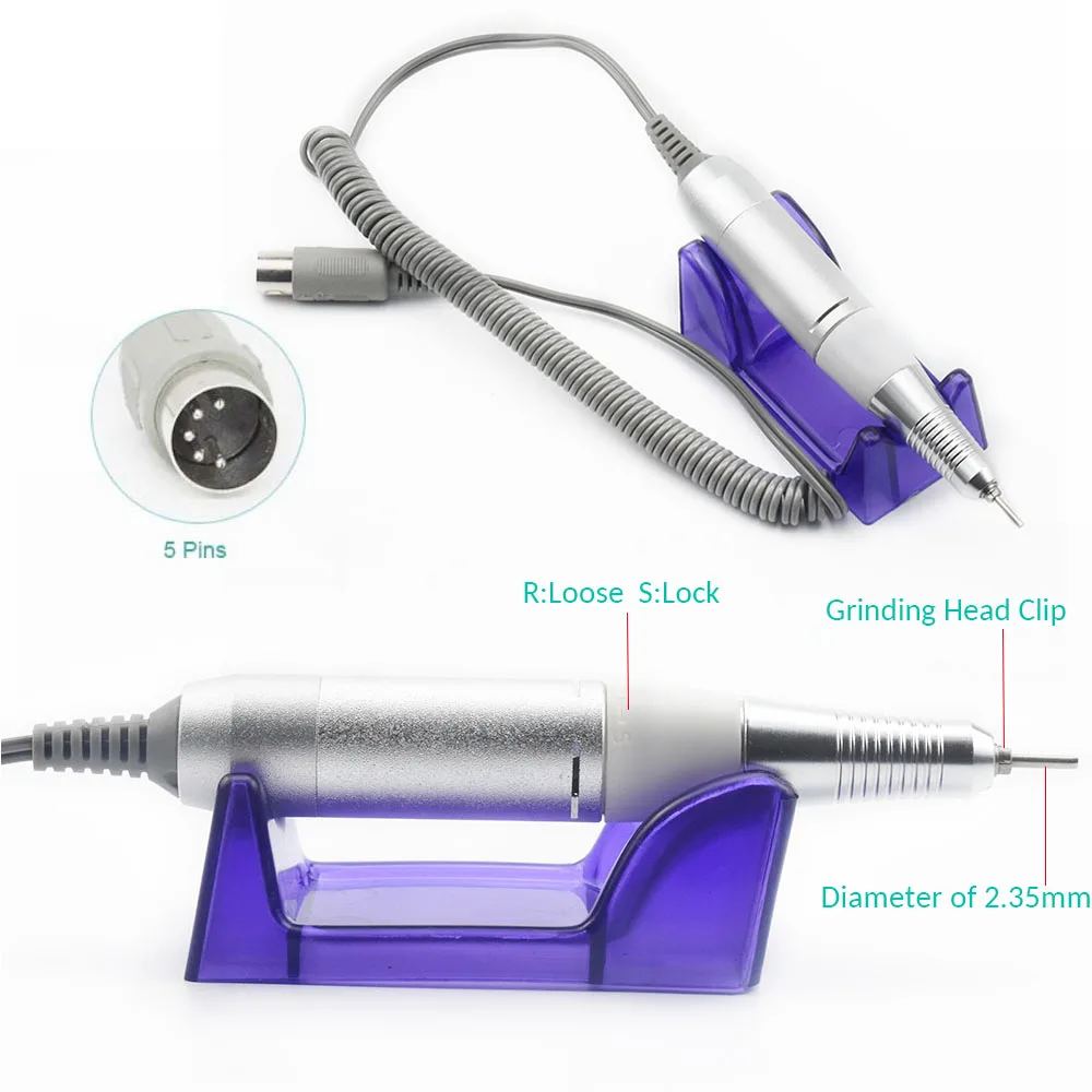 Conjunto de Unhas para o Jogo de Manicure Lâmpada da Arte do Unha Conjunto com 35000 Unha Polonês Rpm Máquina Broca 120 54 w Ferramentas Gel - 20000 14 Conjunto de unhas para o jogo de