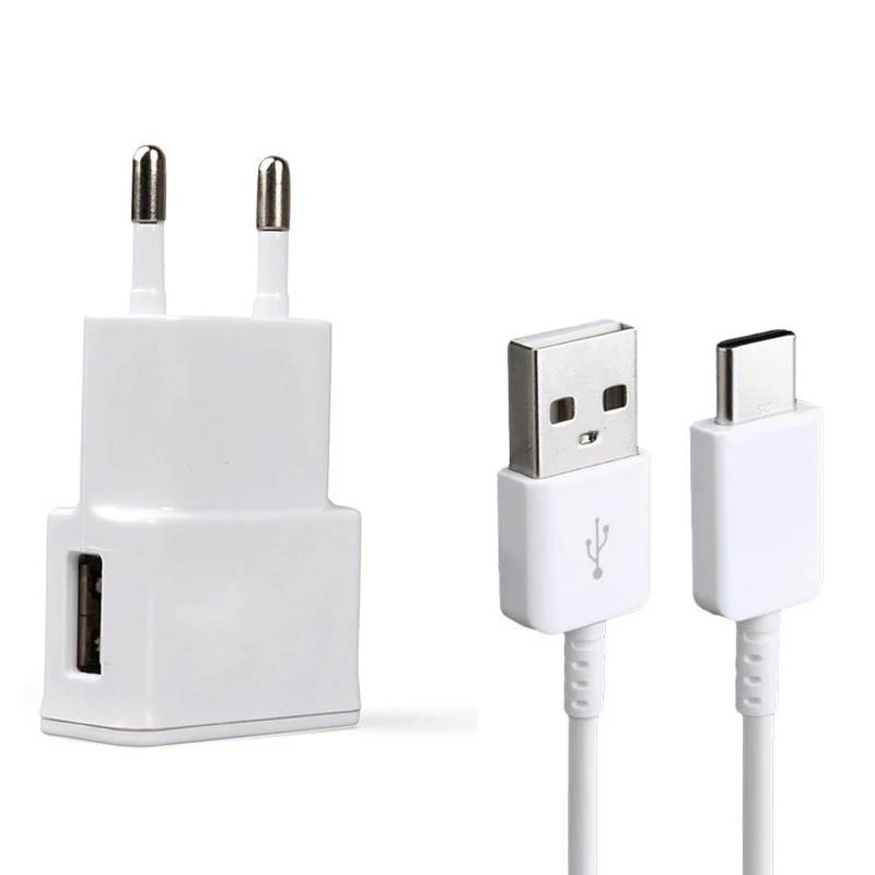 

USB Type C Cable for Xiaomi Redmi Note 7 For Samsung S9 S8 Fast Charging Data Cable for Huawei Xiaomi USB Type-C EU Plug Charger