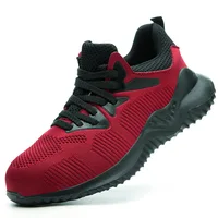 Men Breathable Mesh Safety Shoes