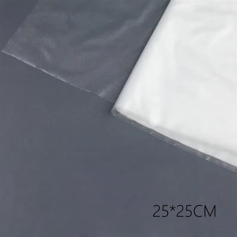 4pcs/set Water Soluble Embroidery Stabiliser Wash Away Cold Water Soluble Film Solute Embroidery Backing DIY Craft Making