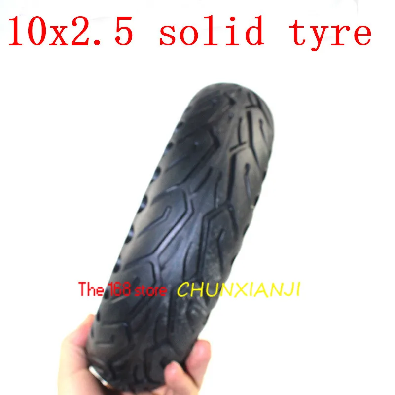 Высокое качество 10 x2.50 двухсотовые твердые шины 10*2,5 бескамерные шины сотовые колеса шины для электрического скутера скейт доска