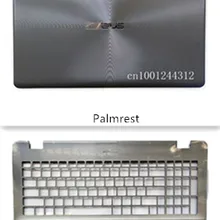 Чехол для ноутбука, верхняя крышка для клавиатуры и ЖК-дисплея, задняя крышка для ASUS X542 X542BP X542UA X542UQ темно-серый