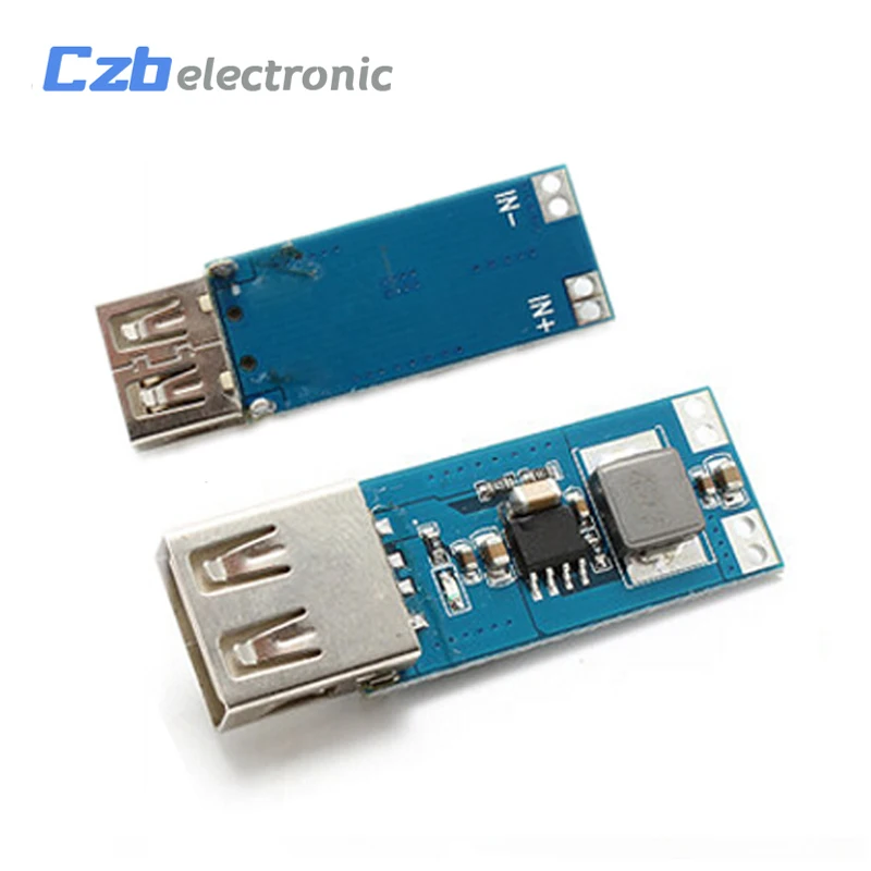 DC 2 5 V до 5V 2A Повышающий Модуль питания внешний аккумулятор повышающий
