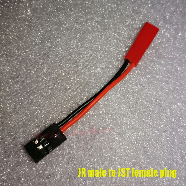 JST SM 3Pin Connettore Femmina A Maschio Deans T Spina Cavo Adattatore 20AWG 15mm Per RC Lipo Batteria
