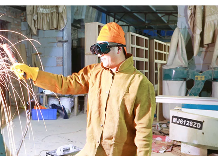 Flame-retardant safety helmet labor safety protection welding dust-proof hat fire-retardant sail cap insulation Breathable