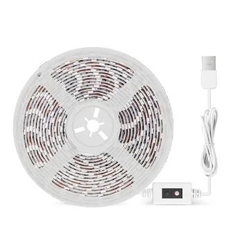 

Waterproof LED Strip Light USB 5V Portable Hand Sweep Switch Kitchen Light Tape Under Cabinet Light Ribbons Wardrobe Lamp