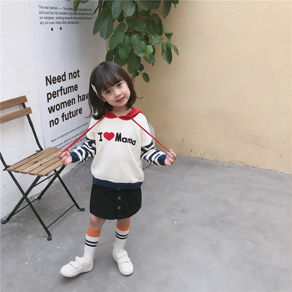 Tonytaobaby/новая осенне-зимняя одежда для мальчиков и девочек; Детские свитера с демонами для родителей и детей