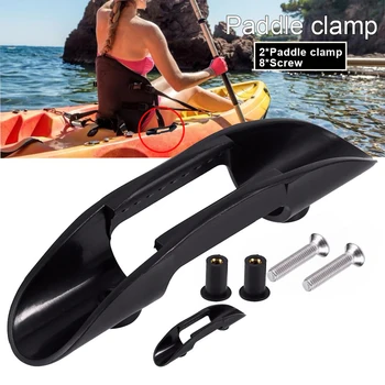 

2PCS for Kayak Canoe Boat Paddle Clips Keeping Portable Kayak Practical Paddle Clip Holder Watercraft Replacement Accessories