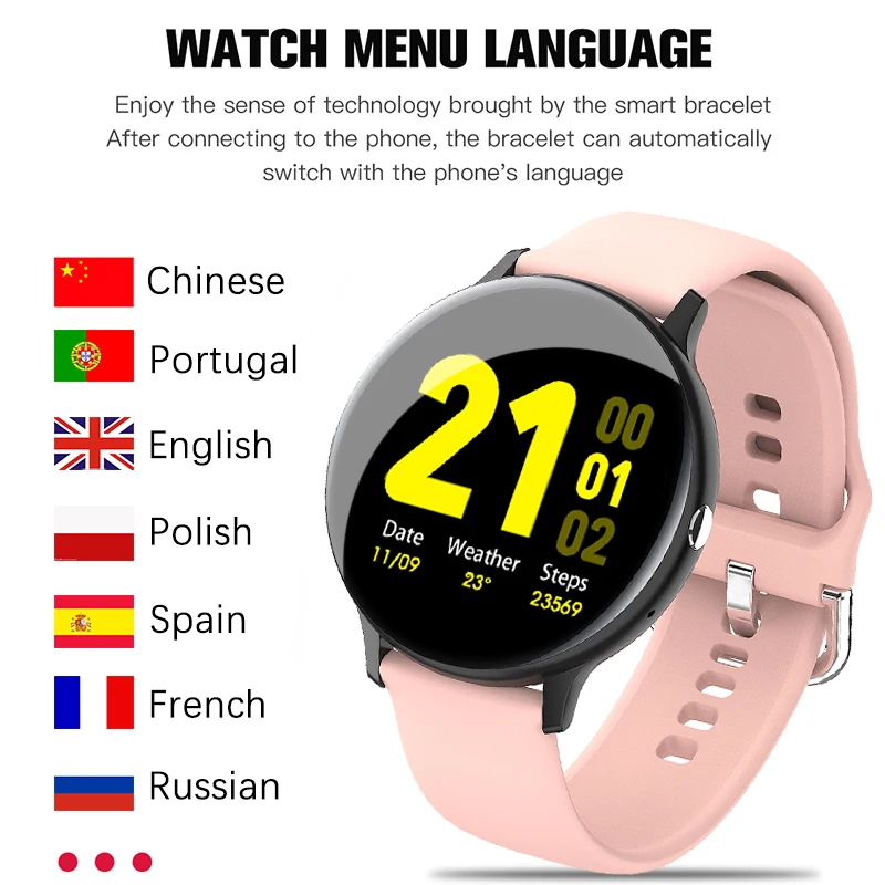 LIGE Woman Bluetooth Phone Smart Watch Women Waterproof Sports Fitness Watch Health Tracker 2021 New Music Player smartwatch Men