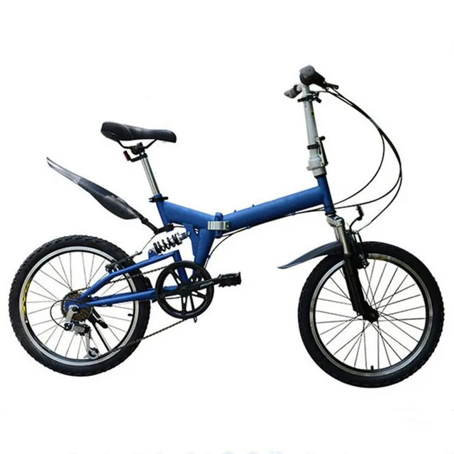 Doki Toy 2021 New 20-inch Adult Men And Women Children 6 Speed Folding Bike Road Bike Speed Bike Gift Car 5