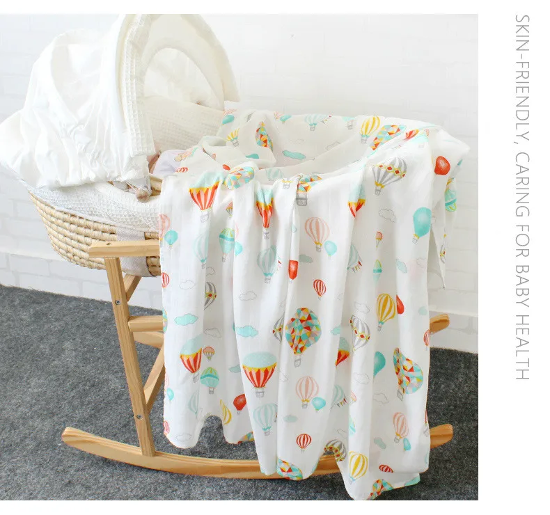 Bamboo Soft Baby Blanket For Newborn