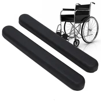 

Wheel Chair Wheelchair Padded Armrest Universal Arm Pads Replacement Accessory with Screw Wheelchair Supplies Health Care