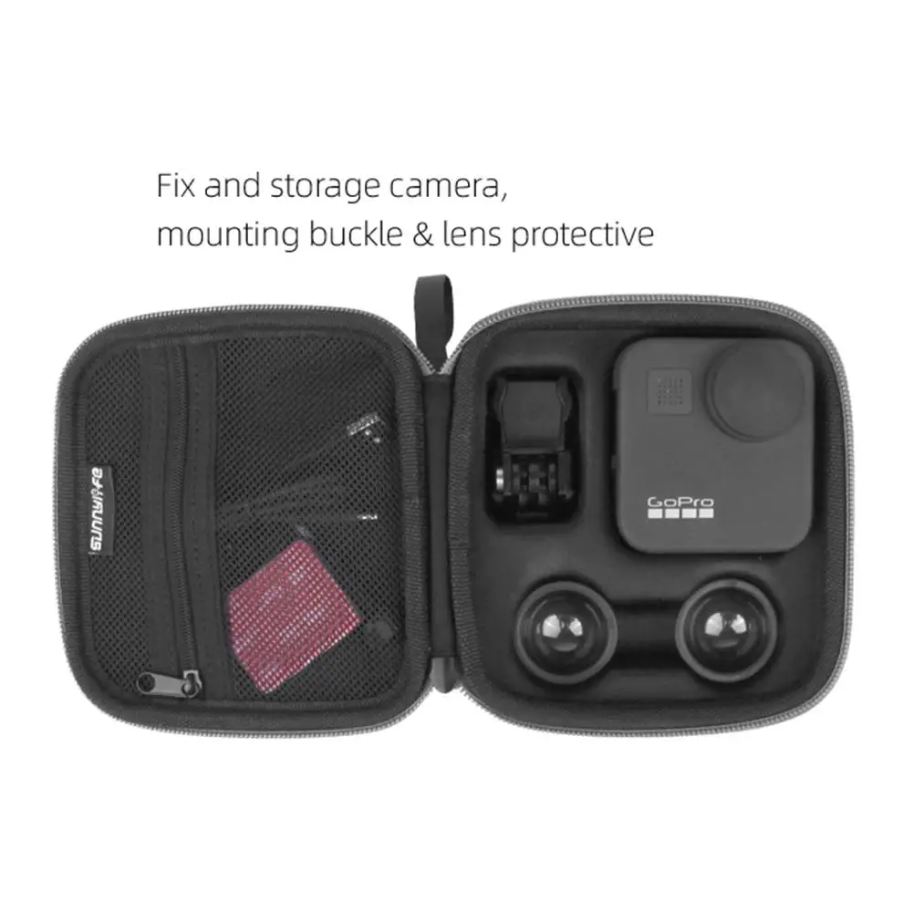 BEESCLOVER портативный чехол для переноски, сумка для хранения для GoPro MAX, аксессуары для камеры, сумка для хранения для GoPro MAX camera r60