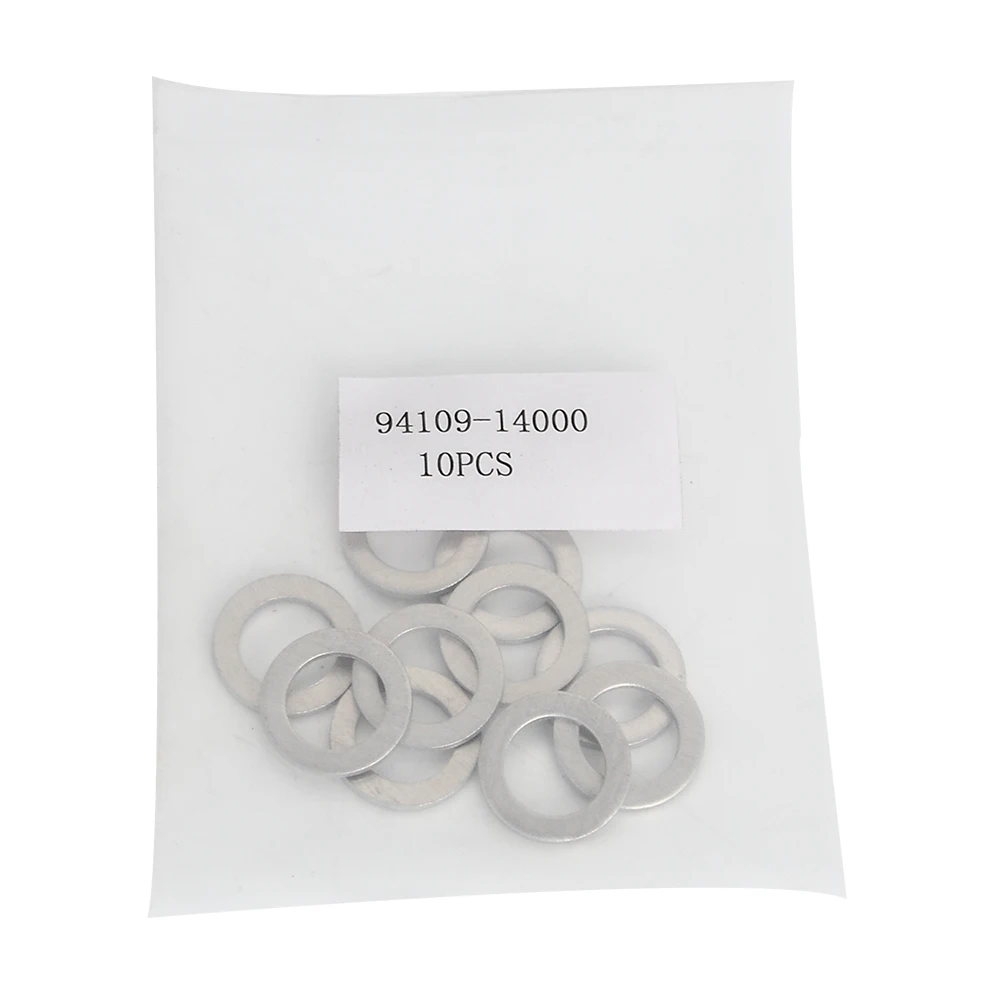 H2cnc 10pc Engine Oil Drain Plug Crush Washer Gaskets 9410914000 For