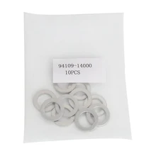 H2CNC – bouchon de vidange d'huile moteur, 10 pièces, joints de rondelle d'écrasement 94109 14000 pour Acura / Honda