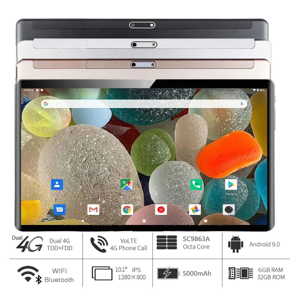 

Планшет Google Play на Android 10, восемь ядер, экран 10 дюймов, 4G, Wi-Fi, Bluetooth, GPS
