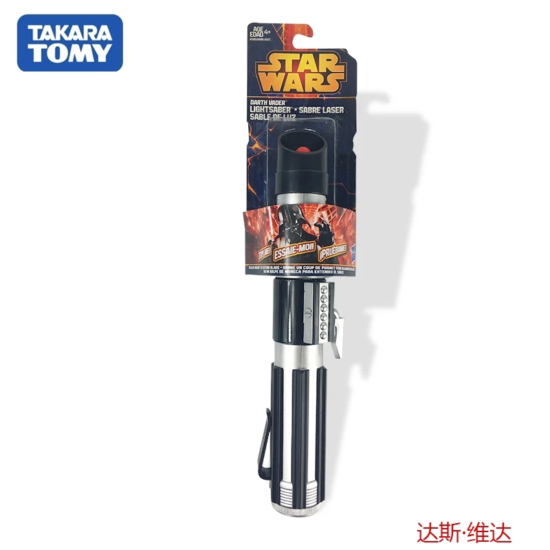 Takara Tomy Звездные войны световой меч метательный и метательный Тип Телескопическая функция красочное освещение световые меч детские игрушки