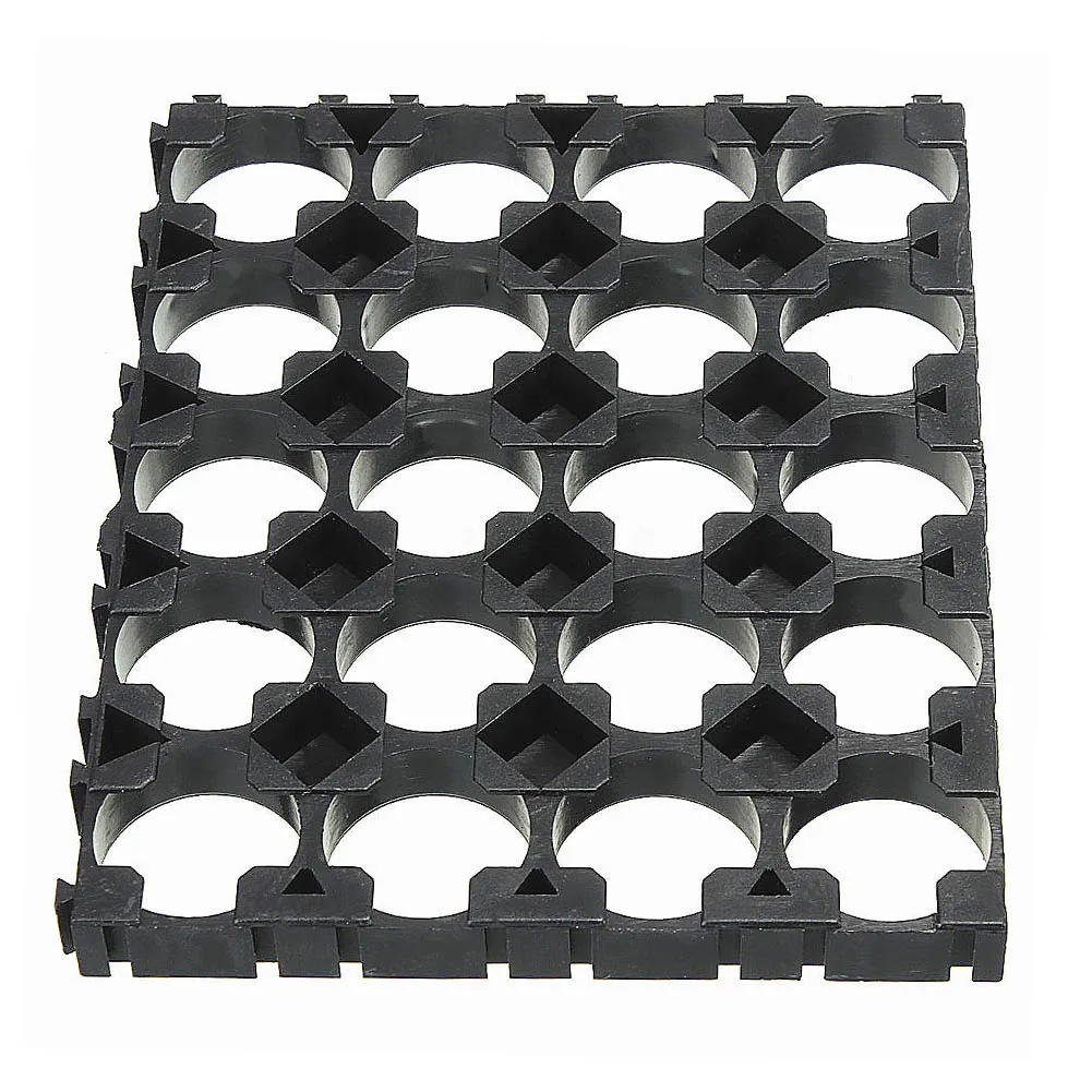 Battery Holder 20/30/40/50 Pcs 18650 Battery 4x5 Cell Spacer Radiating Shell Pack Plastic Heat Support