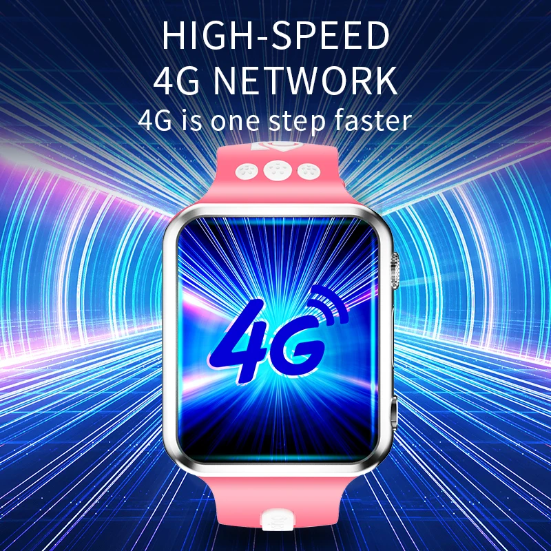 Chamada de Vídeo Crianças Relógio Inteligente Gps Posicionamento Android Telefone Móvel Wifi Internet App Baixar Estudante Foto Gravação w5 4g - Image 3