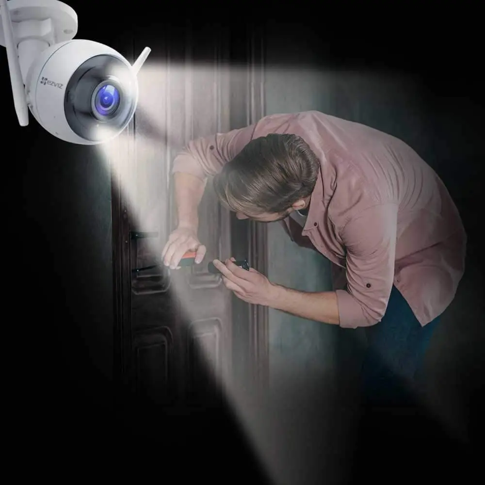 Умная IP камера EZVIZ ezTube 1080p Wi Fi датчик движения ночное видение водонепроницаемая IP66