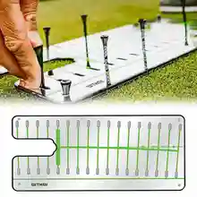 Golf Swing Straight Practice Golf Putting Mirror Eye Line Golf Accessories Putter Mirror Alignment Training Aid Swing Trainer