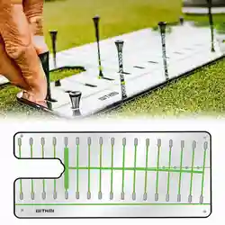 Golf Swing Straight Practice Golf Putting Mirror Eye Line Golf Accessories Putter Mirror Alignment Training Aid Swing Trainer