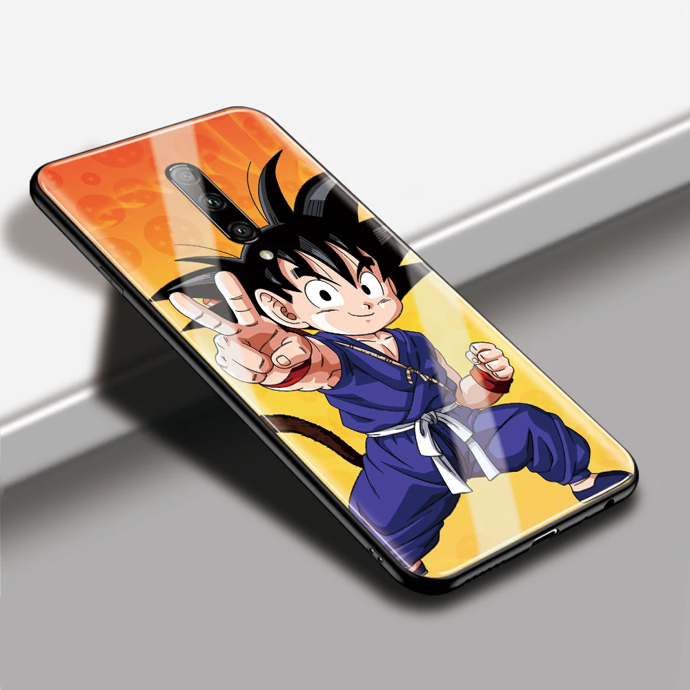 Для One Plus 6t чехол Dragon Ball Goku чехол для телефона из закаленного стекла жесткая задняя крышка для One Plus 7T One Plus 6 67T pro 1+ 5T DIY чехол