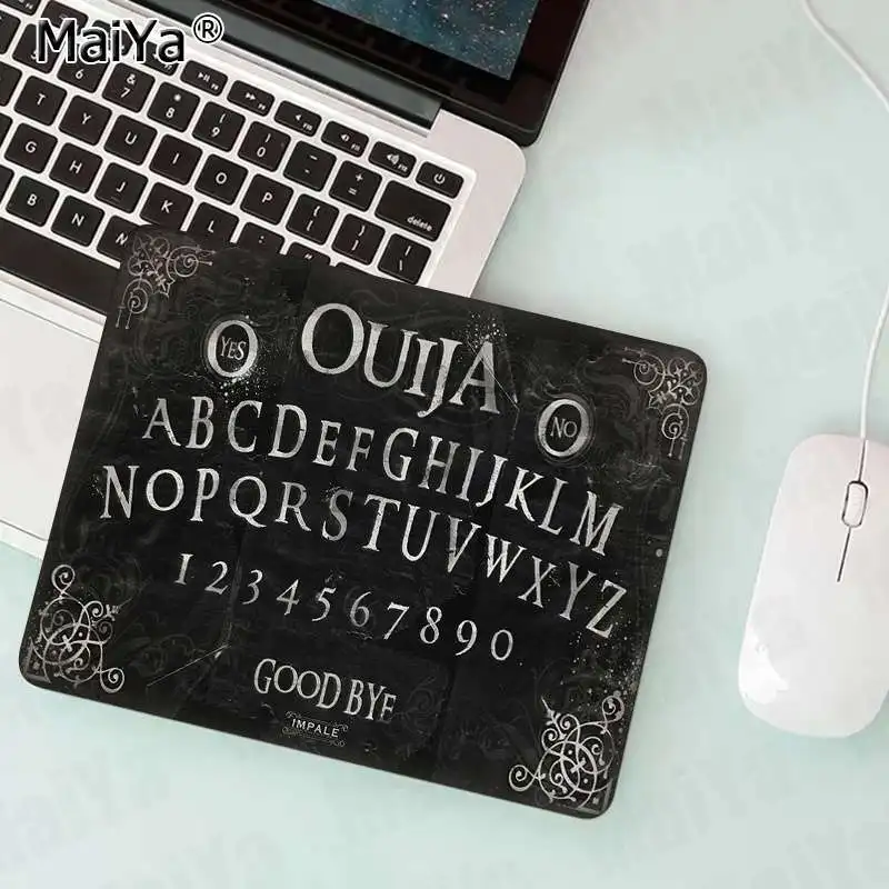 MaiYaCa Ouija маленький коврик для мыши ПК компьютерный коврик резиновый ПК компьютерный игровой коврик для мыши - Цвет: No Lock Edge18x22cm