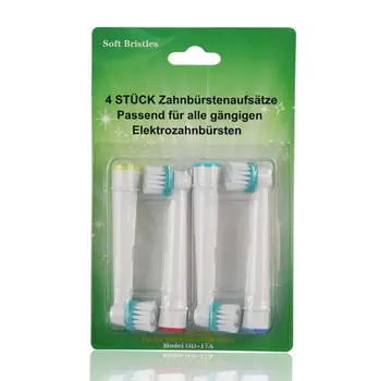

4pcs/set OD-17A Electric toothbrush head replacement For Philips P-HX6064 black