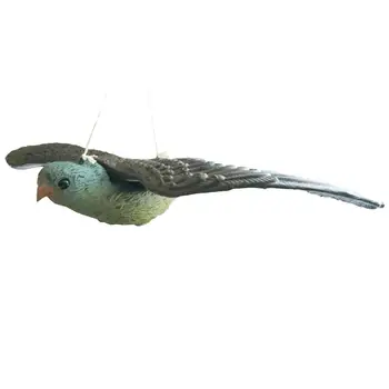 

FlyingHawk Decoy Bird Deterrent, Lifelike and Realistic with Hanging Strings, Full Bodied Pest Control Garden Hunting and Bird
