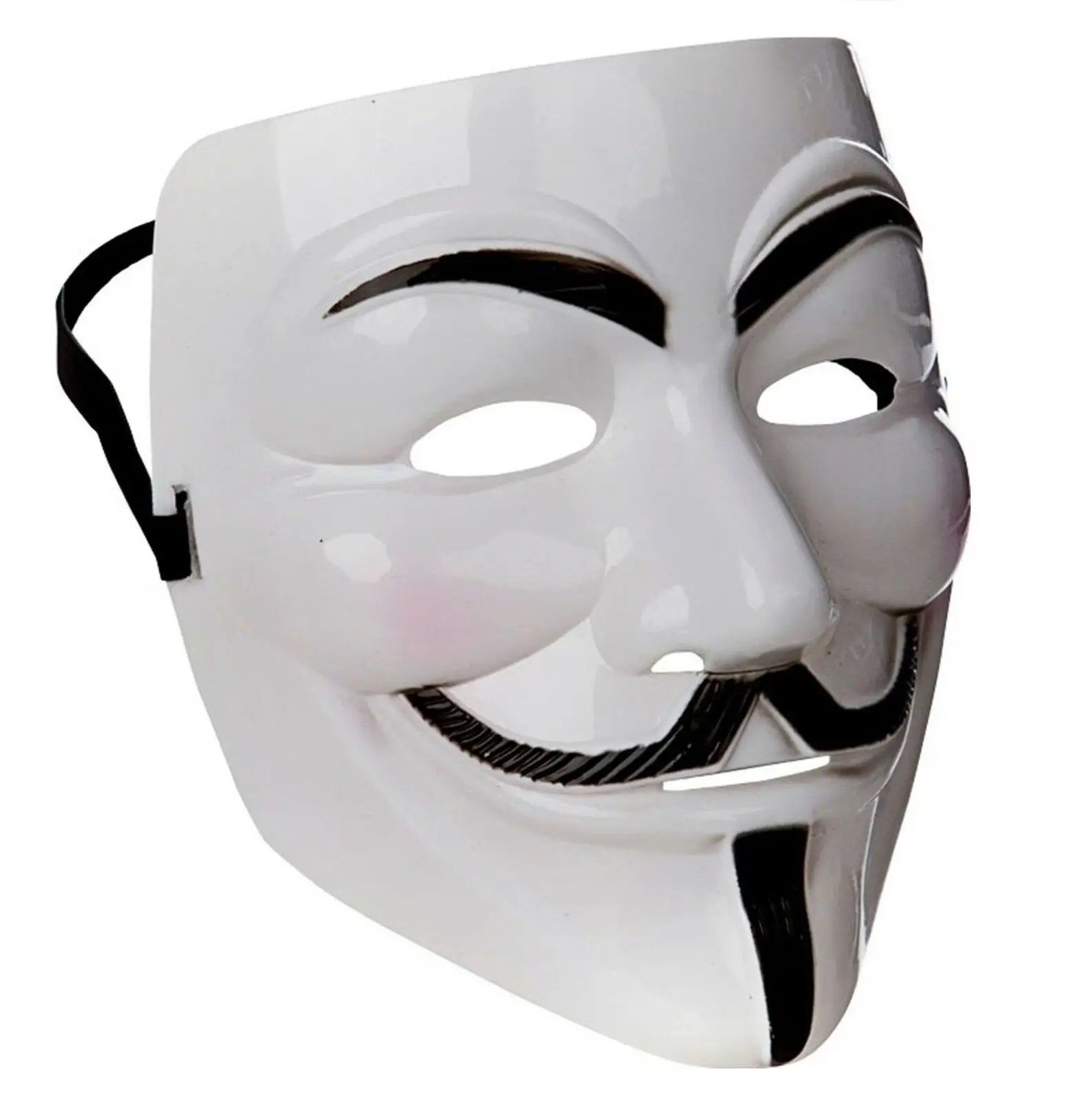 1 шт., 4 стиля, вечерние маски V для вендетты, маска Anonymous Guy Fawkes, необычный аксессуар для костюма для взрослых вечерние маскарадные маски на Хэллоуин