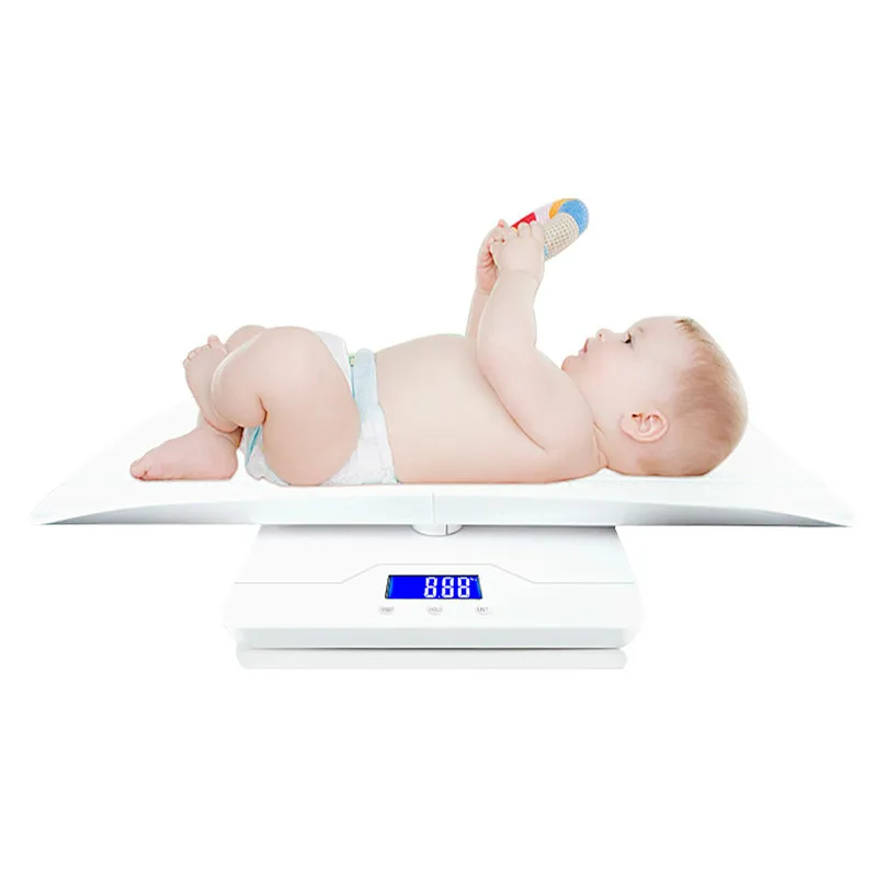Baby scale Многофункциональные цифровые детские весы для домашних животных с автоматическим держателем кг/унций/фунт Функция измерения тары диапазон 10 г~ 100 кг Автоматическое нулевое сброс - Цвет: Baby scale