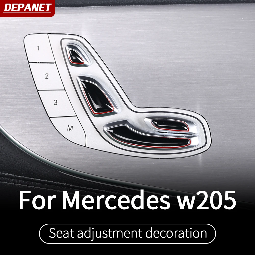 Отделка кнопки сиденья для Mercedes w205 amg coupe/внутренняя отделка c63 mercedes c class