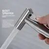 SUS304 Stainless Steel Nickle Bathroom Handheld Bidet Shattaf Sprayer Transforms Toilet into Spray Bidet Vaporizer ► Photo 3/6