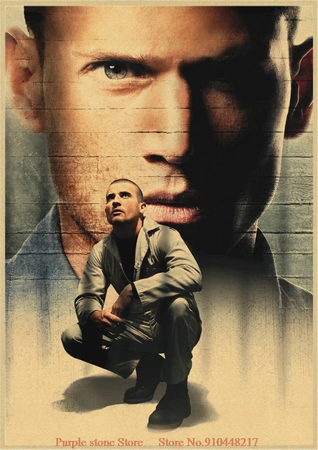 Classic Tv Series Prison Break Kraft Paper Poster Cafe Creative Wallpaper Interior Decoration Wall Stickers Aliexpress