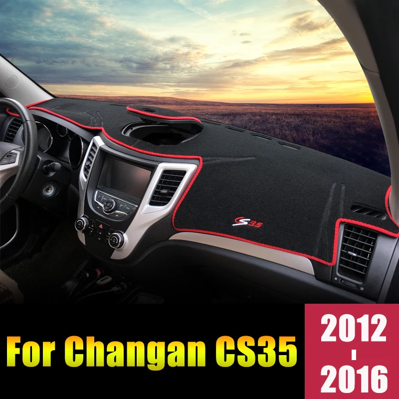 Interior Dashboard Dash Mat Car Sun Cover Pad For Chevrolet Captiva 2012-2014