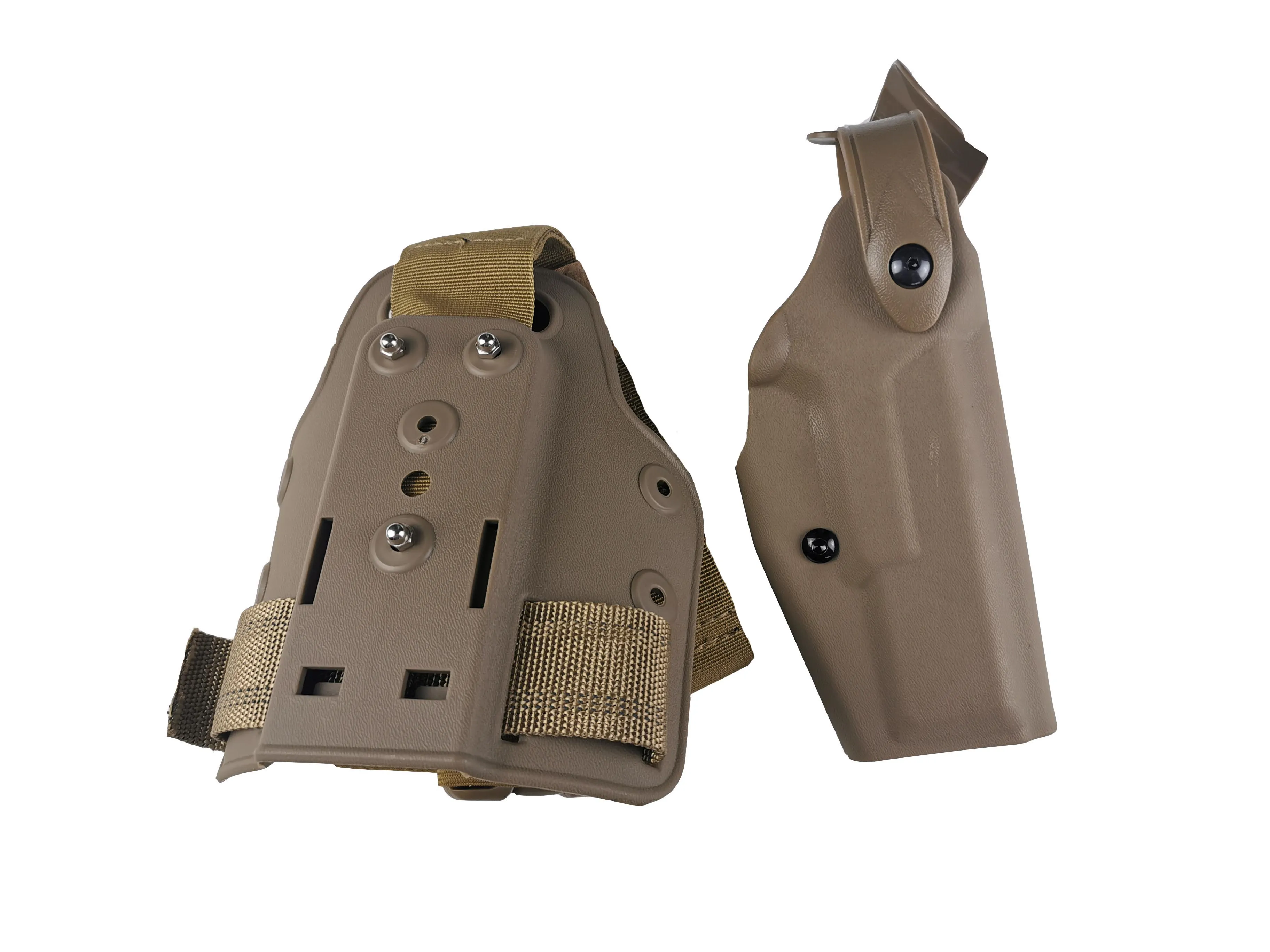 Airsoft Safarilands пистолет Glock17 19 22 23 31 Ремень Кобуры вспышка светильник для правой руки использовать ножной кобура светильник подшипник glock кобура