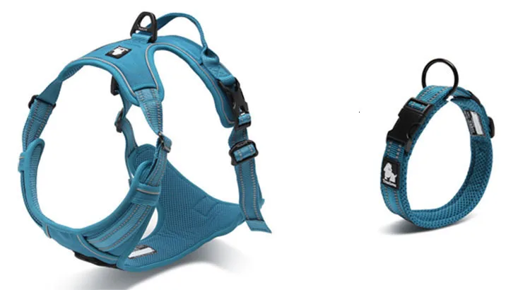 Truelove Reflective Nylon Dog Harness Front Range  Padded Quick Release Adjustable Escape Proof All Weather leads for dogs pets  (2)
