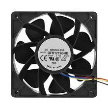 DC 12V 2.7A 6000 Вентилятор охлаждения Замена 4 контактный разъем для Antminer S7 S9